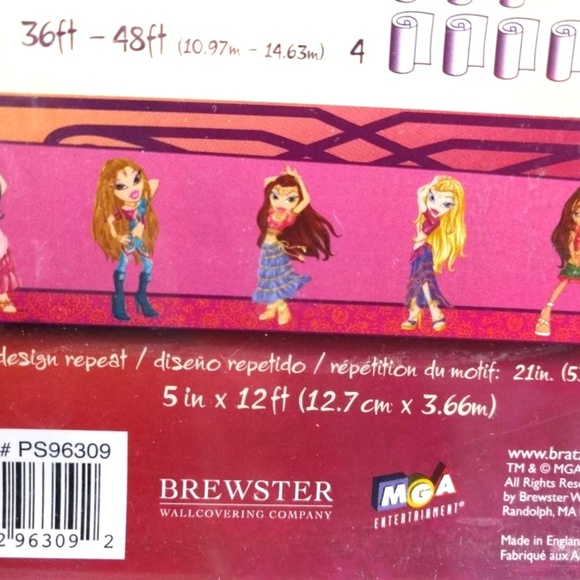 Brewster Bratz Doll Wallpaper Border - Picture 3 of 3